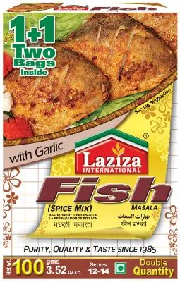 Laziza Fish Masala 100g (6x) No Return