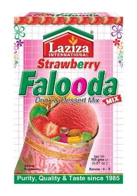 Laziza Falooda Mix Strawberry 195g (6x) No Return