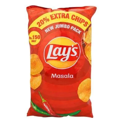 Lays Masala Jumbo Pack 120g (12x) Chips