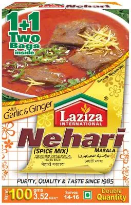 Laziza Nehari Masala 100g (6x) No Return
