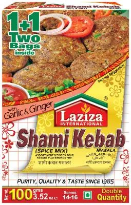 Laziza Shami Kebab Masala 100g (6x) No Return