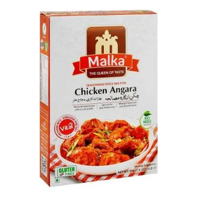Malka Recipe & Seasoning Mix Chicken Angara 50g(S) X12Pcs