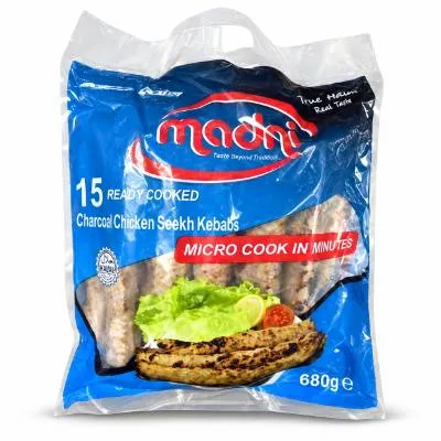 (Frozen) Madni Chk Seekh Kebab 15pcs X 12pkts