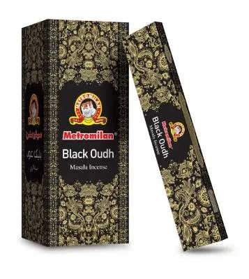 Metro Milan Black Oudh Masala Incense (18Stk X 12pc)