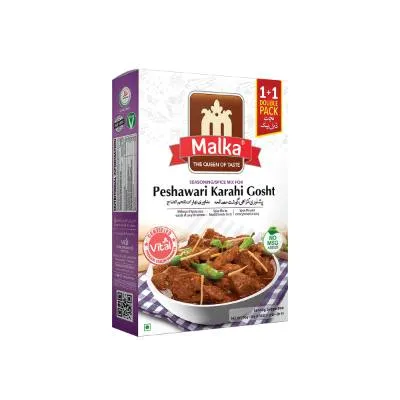 Malka Recipe & Seasoning Mix Pishawari Karahi 100g(S) X12Pcs