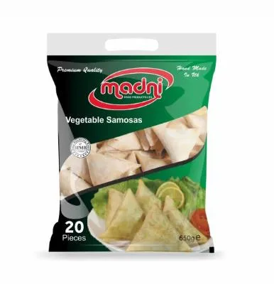 (Frozen) Madni Veg Samosa 20pcs X 16pks