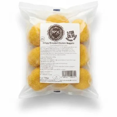 (Frozen) Mx Breaded Chk Nugget 500g (16x)