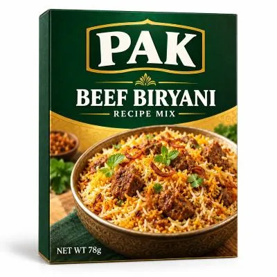 Pak Beef Briyani 78g (12x) No Return