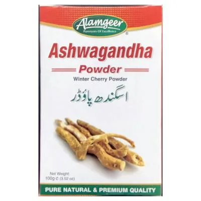 Alamgeer Ashwaghanda Powder 100g (12x) (No Return)