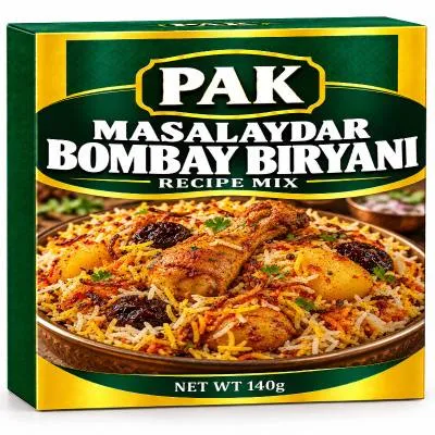 Pak Masalaydar Bombay Briyani 140g (12x) No Return