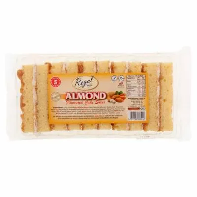 Regal Almond Cake Slices (5pcs X 11pks) No Returns