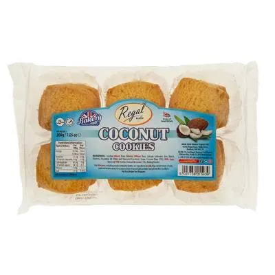 Regal Hand Made Coconut Cookies (12pcs X 8pks) (No Return)
