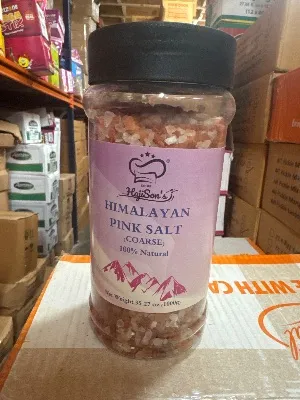 Haji Sons Pink Salt Coarse Jar