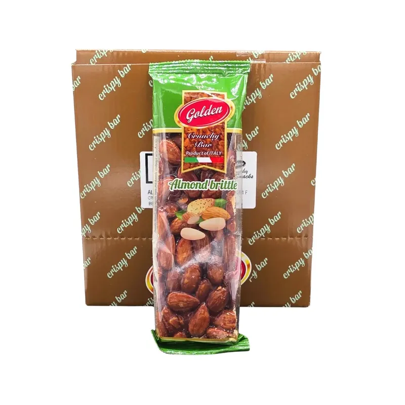 Golden Almond Brittle 80g (24x)