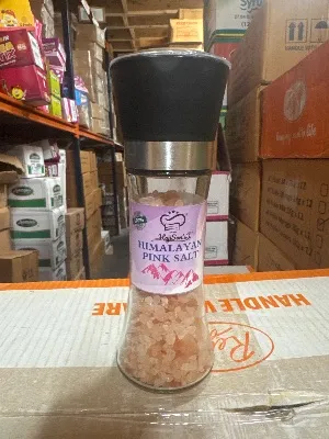 Haji Sons Pink Salt Crusher Glass