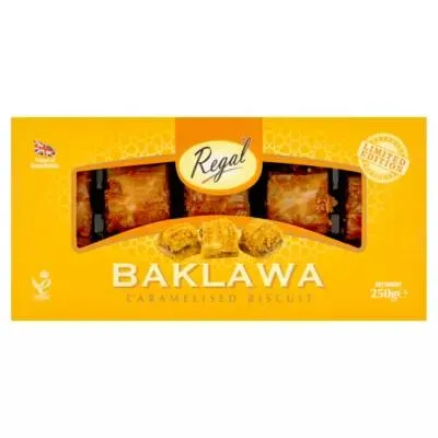 Regal Caramelised Biscuit Baklawa 250g (12x)