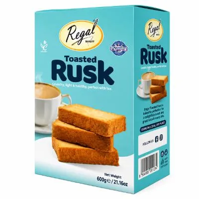 Regal Toasted Rusk (Box) 600g (12x)