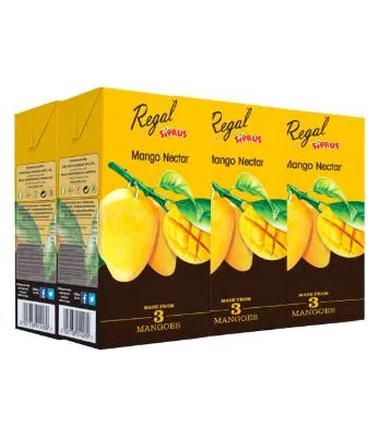 Regal Mango Juice 250ml Tetra Pack 250ml (36x) (No Return)