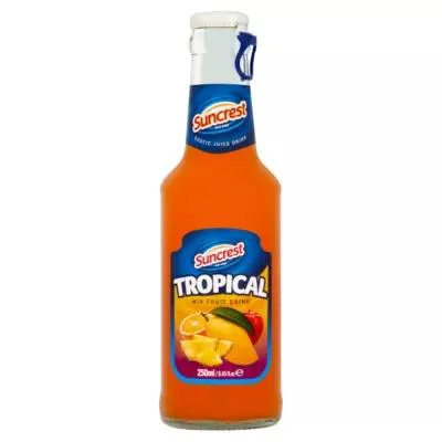 Suncrest Tropical Juice Drink 250ml (12x) (2x)