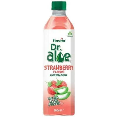 Dr Aloe Vera Strawberry 500ml (12x)