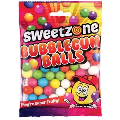 Sweetzone Bubblegum Balls 90g (48x)