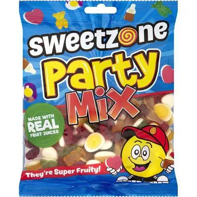 Sweetzone Party Mix Bags 180g (12x)
