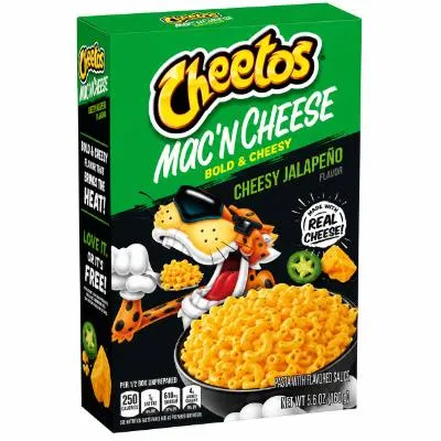 Cheetos Mac Cheese Cheesy Jalapeno 160g (12x)