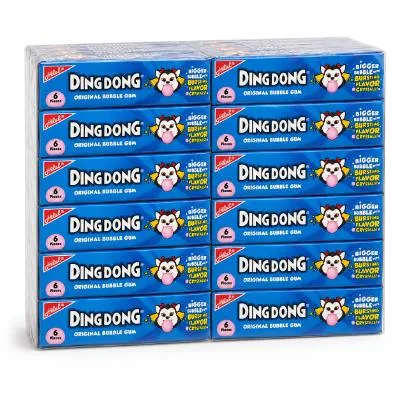 Dingdong Bubble Gum 216pcs (1x)