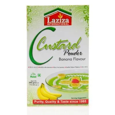 Laziza Custard Banana 300g (6x) (No Return)