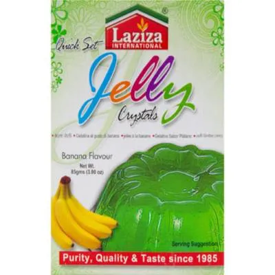 Laziza Jelly Banana 85g (12x) No Return