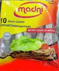 (Frozen) Madni Chk Seekh Kebab 10pcs X 12pks