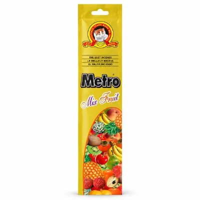 Metro Milan Agarbatti Mix Fruit 20Stks X 12pks