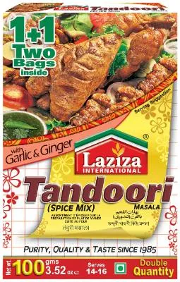 Laziza Tandoori Bbq Masala 100g (6x) No Return