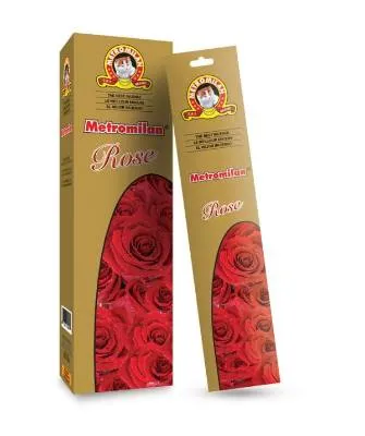 Metro Milan Agarbatti Rose 20Stks X 12pks