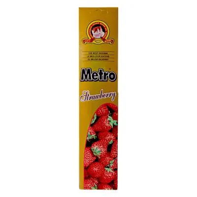 Metro Milan Agarbatti Strawberry 20Stks X 12pks