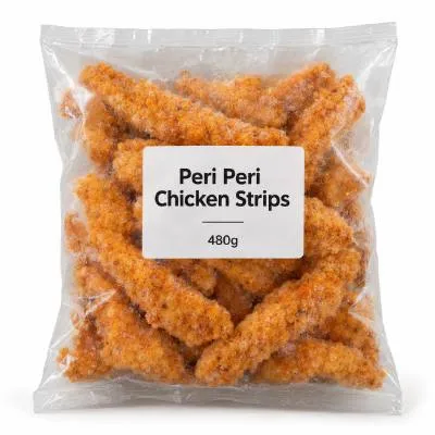 (Frozen) Mx Breaded Chk Peri Peri Strips 480g (16x)