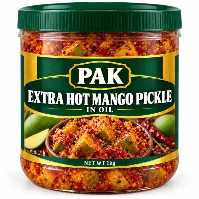 Pak Extra Hot Mango Pickle 1kg (6x)