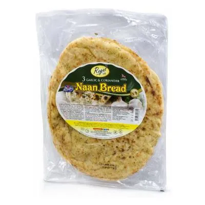 Regal Garlic And Coriander Naan 3pcs X 12pks