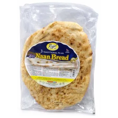 Regal Plain Naan 3pcs X 12pks