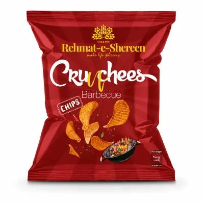 Rehmat E Shereen Rehmat E Sherren Bbq Flavour Chips 100g (24x)