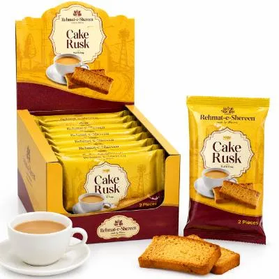 Rehmat E Shereen Cake Rusk Ticky Pack 55g (12x)