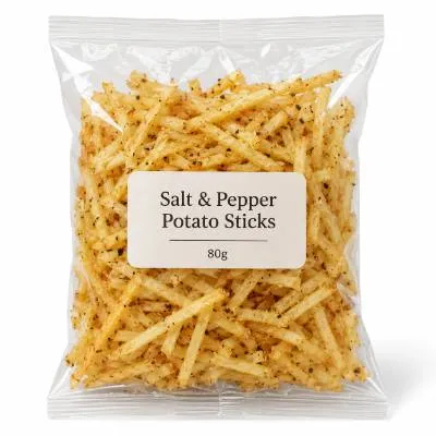 Rehmat E Shereen Potato Stick Salt And Pepper 80g (16x)