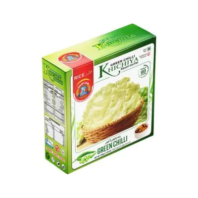Dadi Jan Khichiya Papad Green Chili Box 200g (12x)