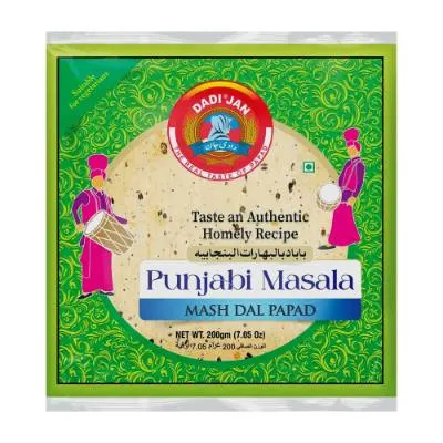 Dadi Jan Punjabi Masala Papad Mash Dal 200g (48x)
