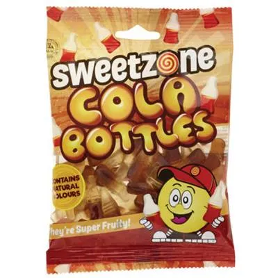 Sweetzone Cola Bottle 90g (48x)