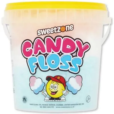 Sweetzone Candyfloss Bucket 50G24Pcs