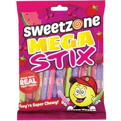 Sweetzone Mega Stix 200g (12x)