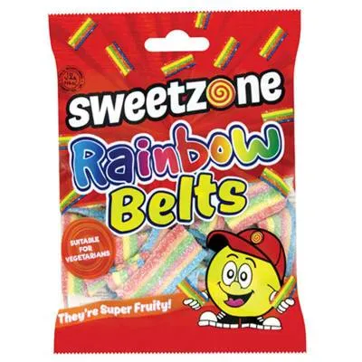 Sweetzone Rainbow Belts 90g (48x)