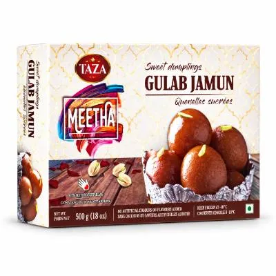 Taza (Frozen)Taza Dessert Gulab Jamun 500g (12x)
