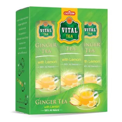 Vital Lemon Ginger Tea 10Scht (12x)